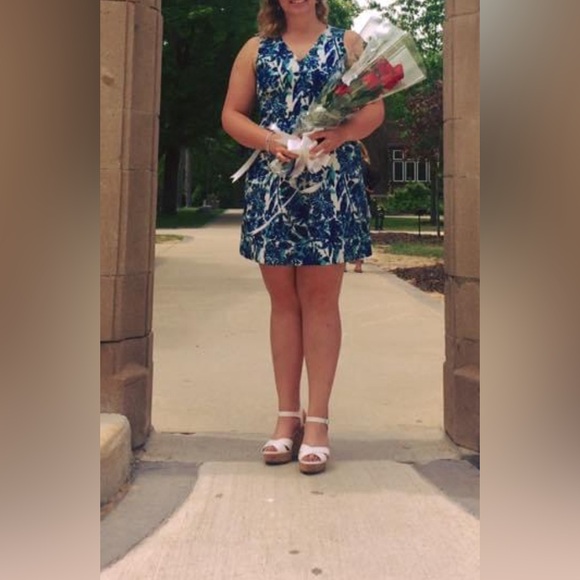 Floral Cocktail Dress - Picture 6 of 7